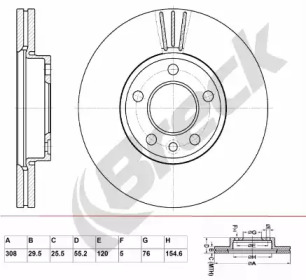 BRECK BR 360 VA100